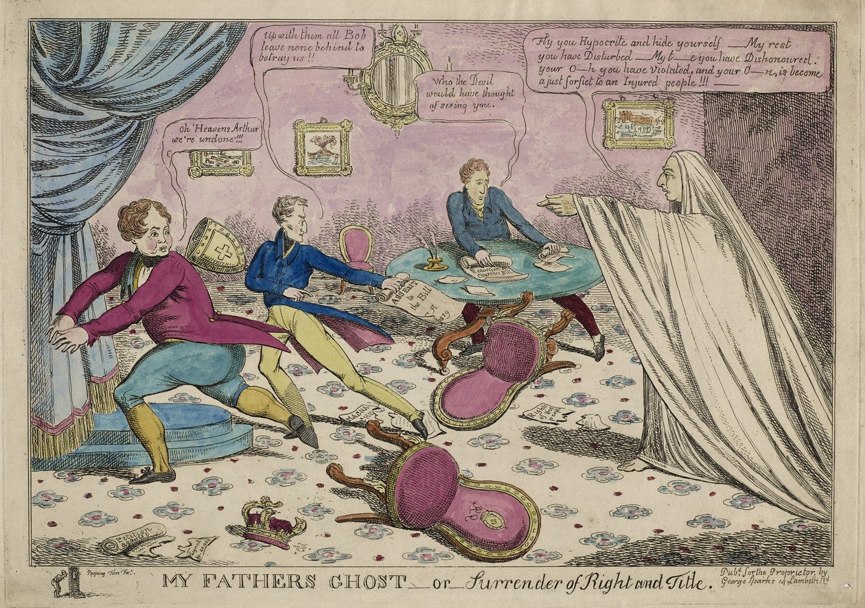 Le fantôme de mon père, ou la reddition du droit et du titre, 1829 - Will Sparks