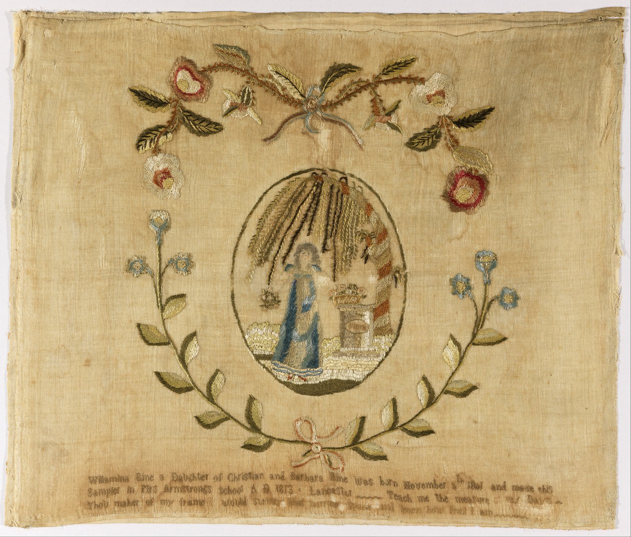 Image brodée - Willamina Rine