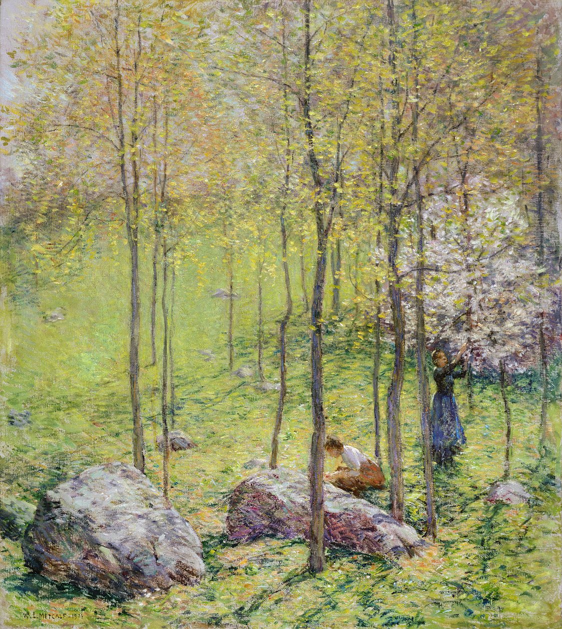 Fleurs de cornouiller, 1906 - Willard Leroy Metcalf