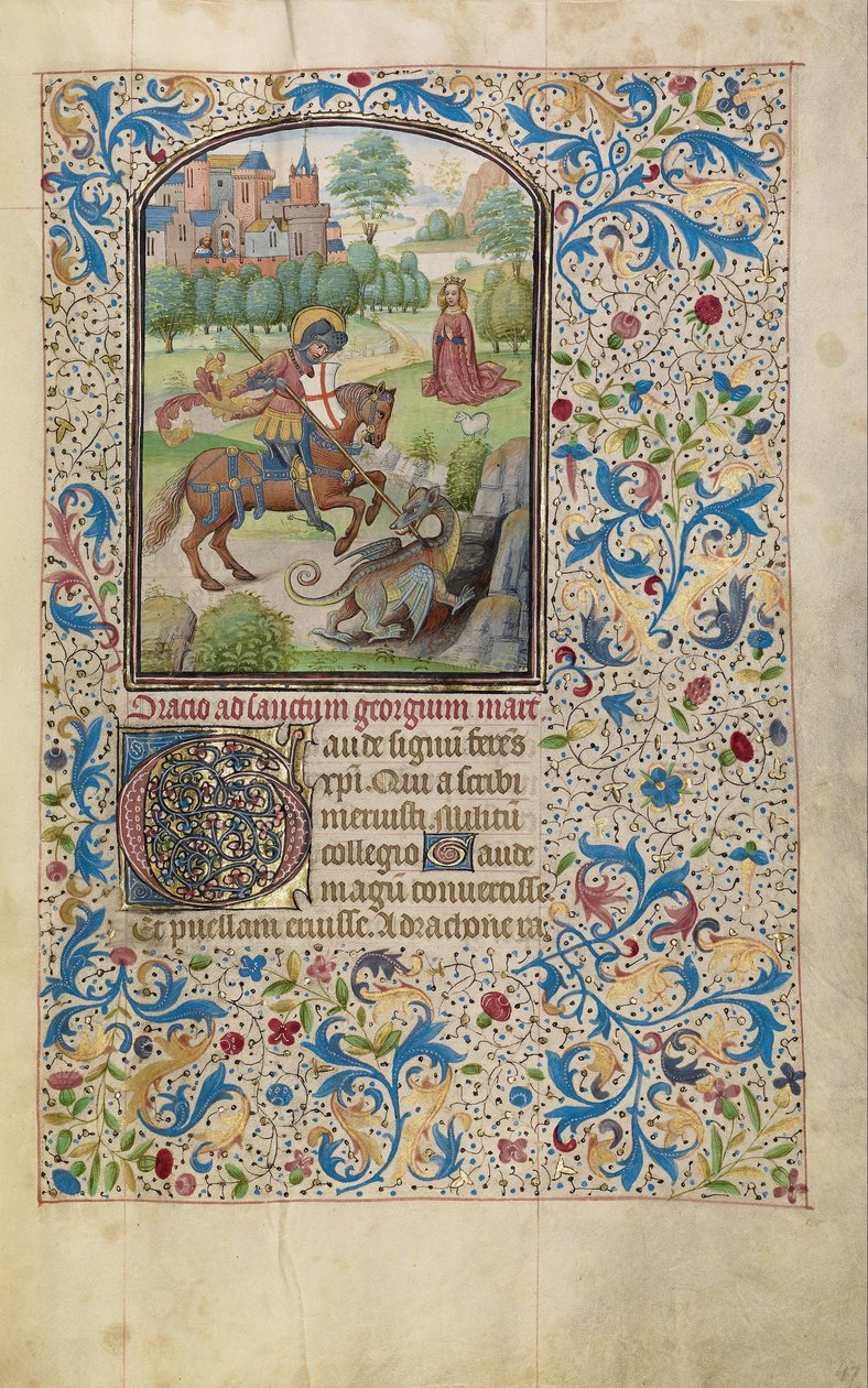 Saint Georges et le Dragon - Willem Vrelant