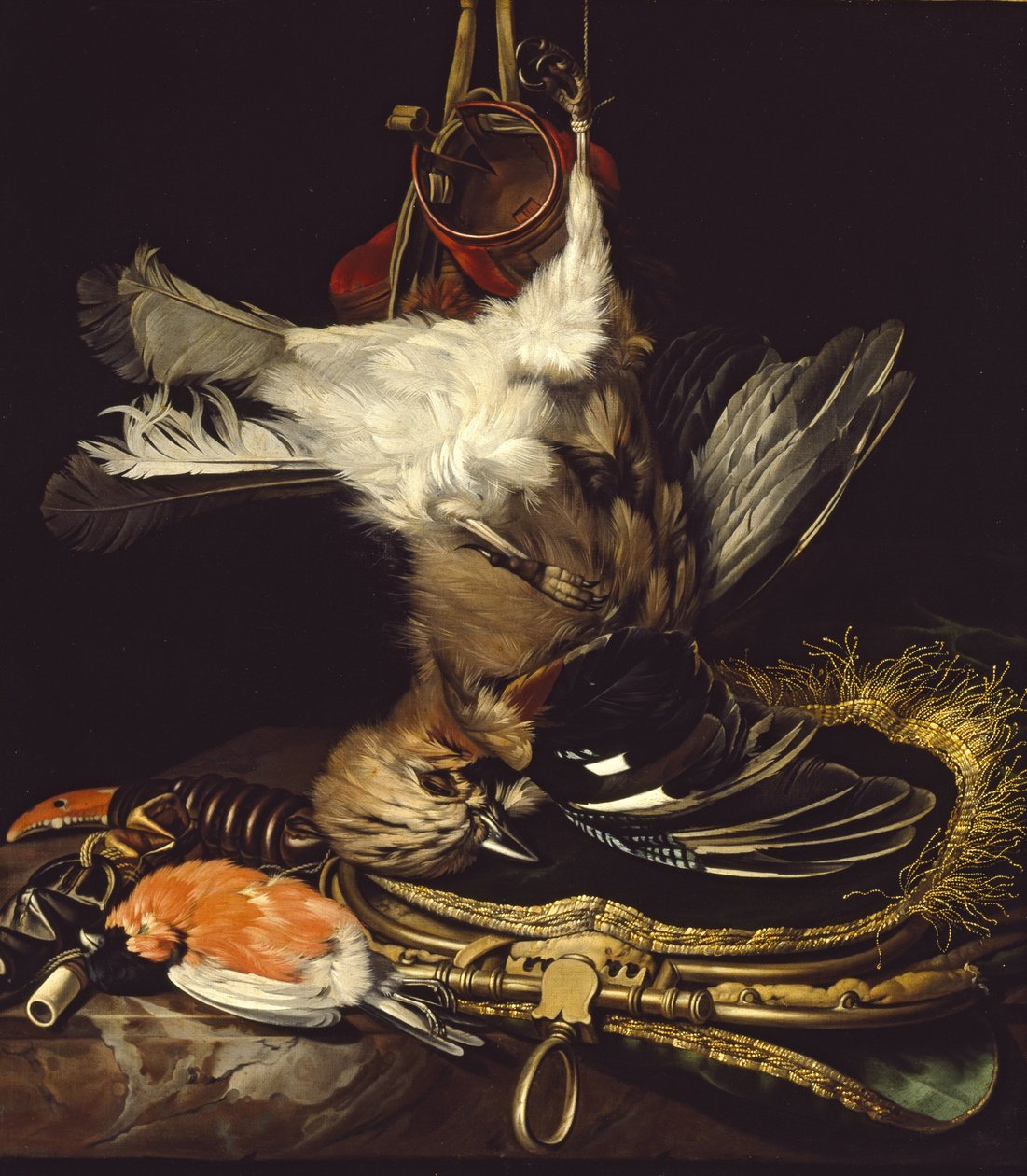 Nature morte avec un geai mort - Willem van Aelst