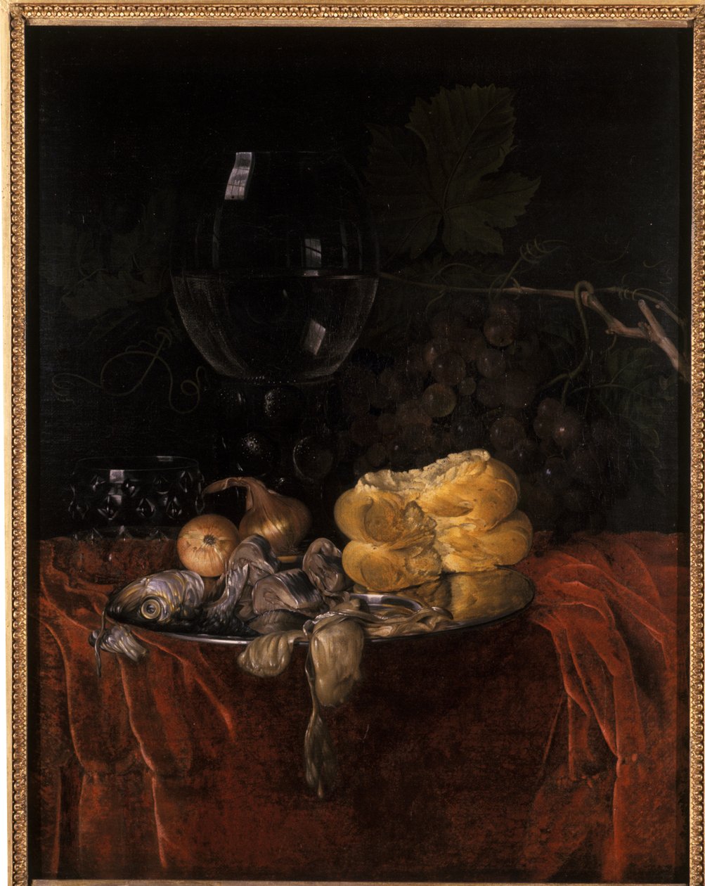 Nature morte avec hareng - Willem van Aelst