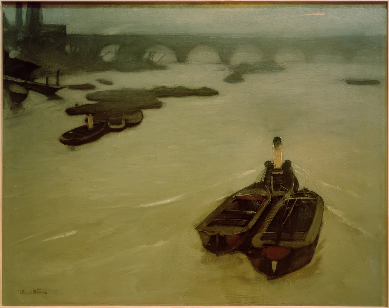 La Tamise à Londres - Willem Arnoldus Witsen