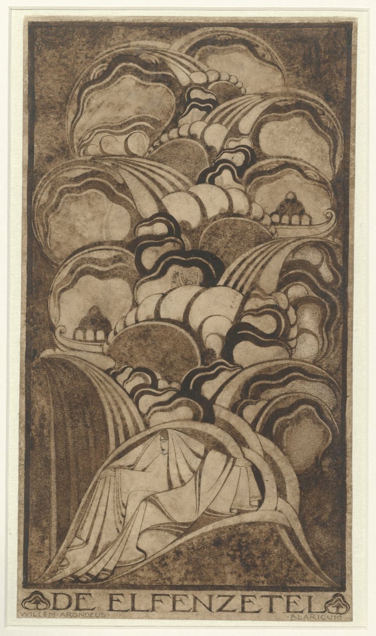 Le Trône des Elfes - Willem Arondéus (signed by artist)
