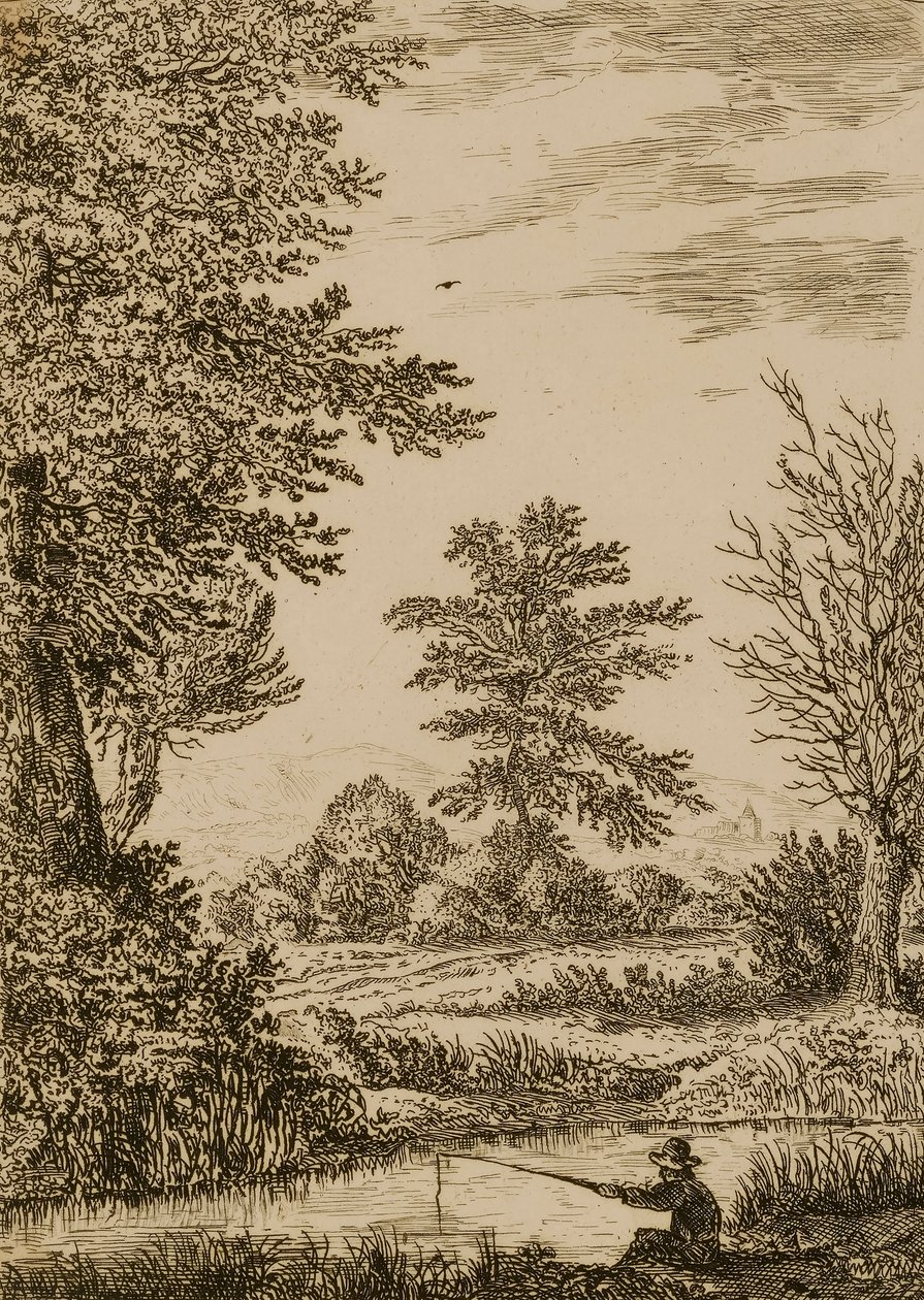 Paysage avec ruisseau - Willem Bemmel