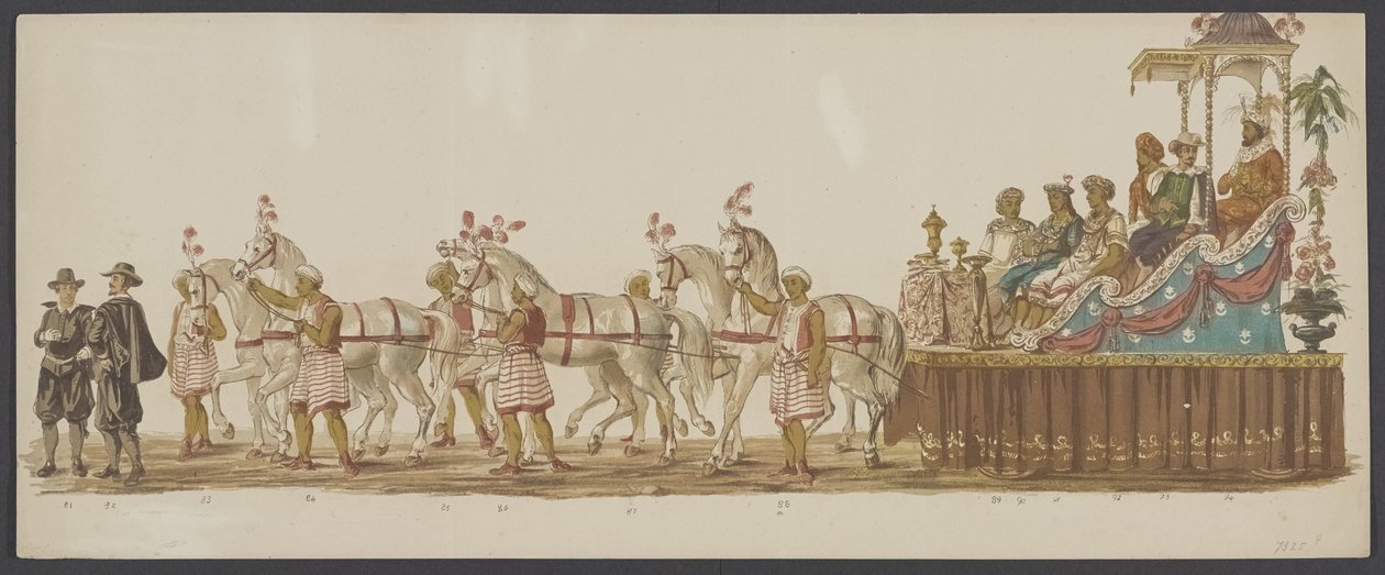 Défilé de Delft de 1862, sixième groupe - Willem Bernardus IJzerdraat