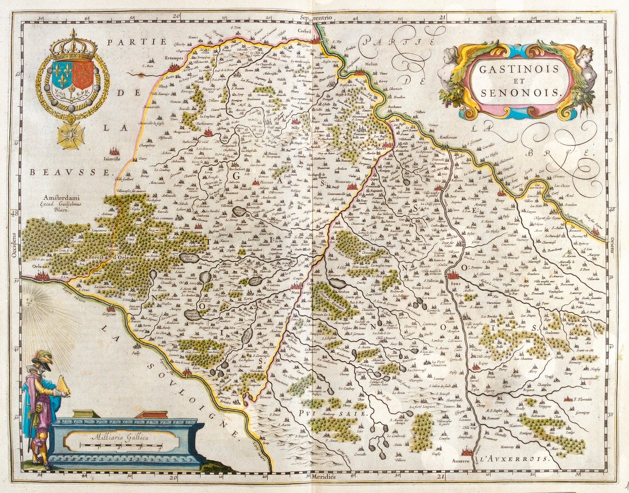 Orléans - estampes - corbeil - Sens - auxerre - région de la Loire, dans 