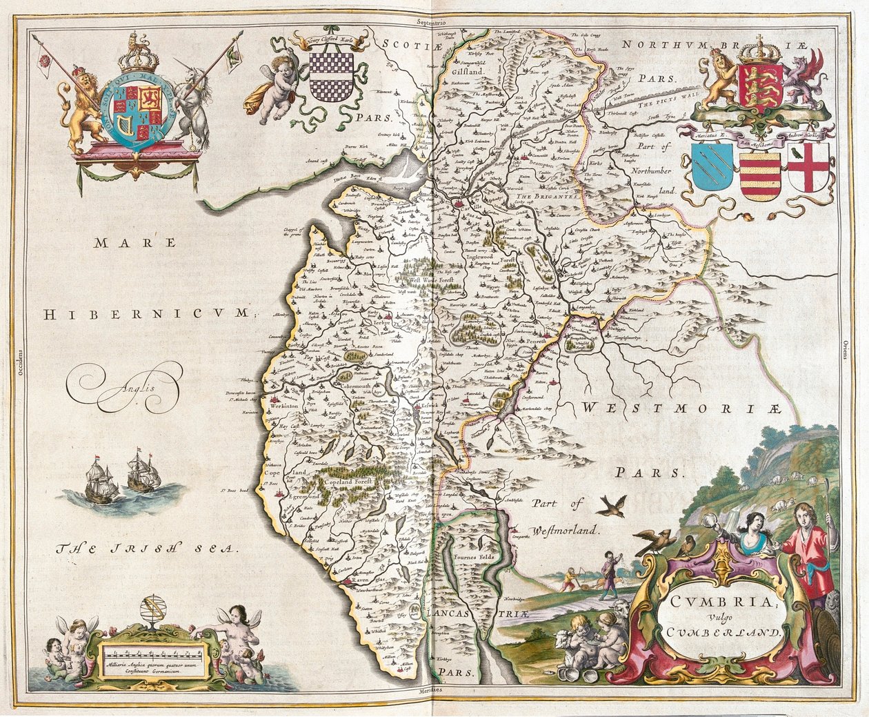Westmorland - district des lacs de Cumbria, dans 