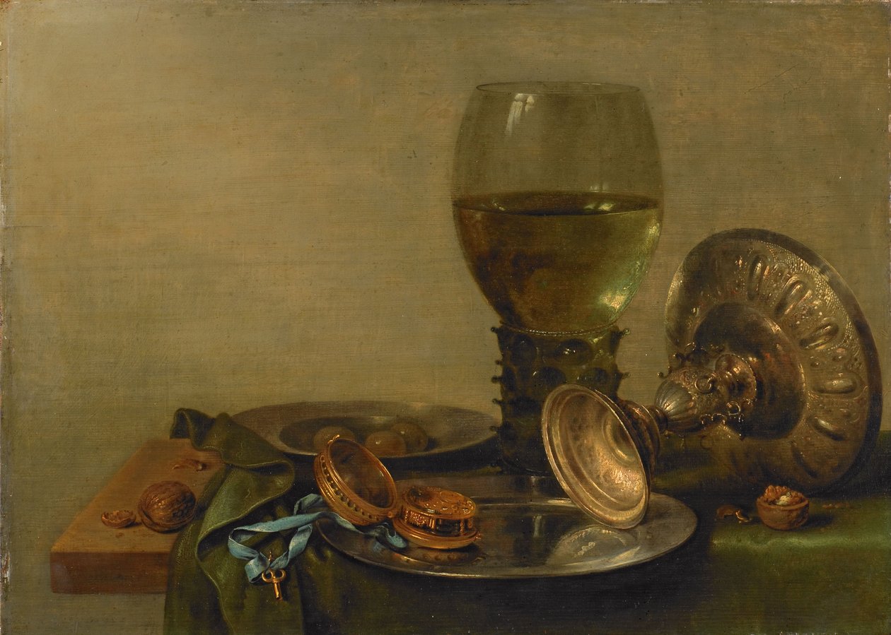 Nature morte avec un Tazza en argent - Willem Claesz. Heda