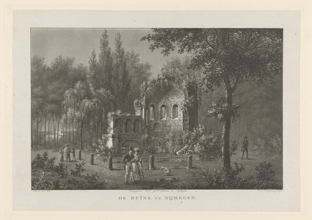 Chapelle Saint-Martin (Valkhof) à Nimègue - Willem Hendrik Hoogkamer