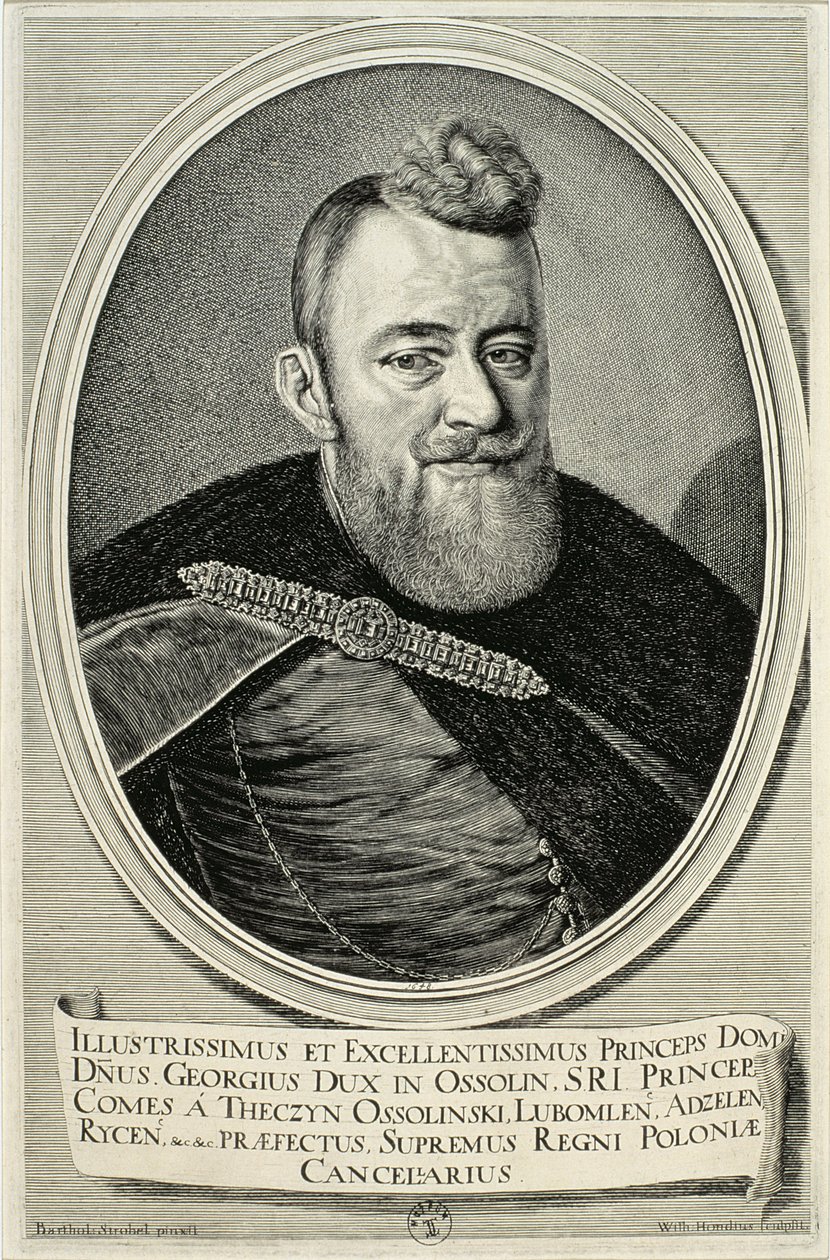 Jerzy Ossolinski (1595-1650) 1648 - Willem Hondius