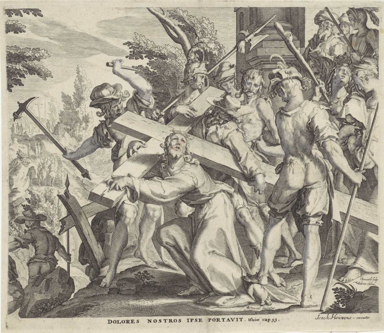 Portement de croix - Willem Isaacsz. van Swanenburg