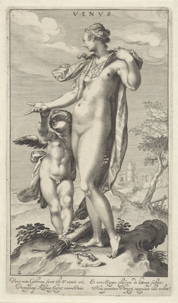 Vénus et Cupidon
Venus (titre sur l
