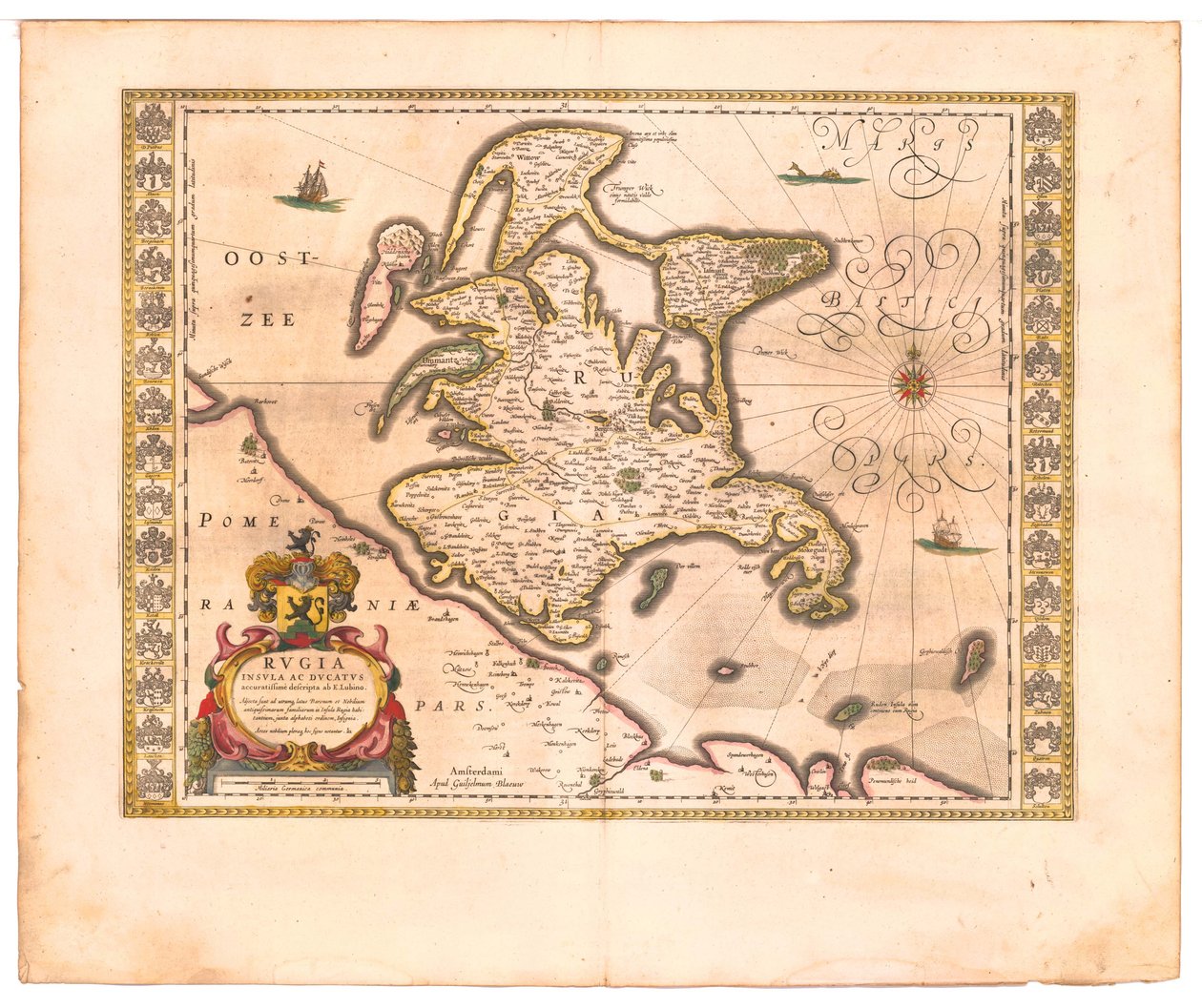 Rügen De: Theatrum Orbis Terrarum..., 1645 - Willem Janszoon Blaeu
