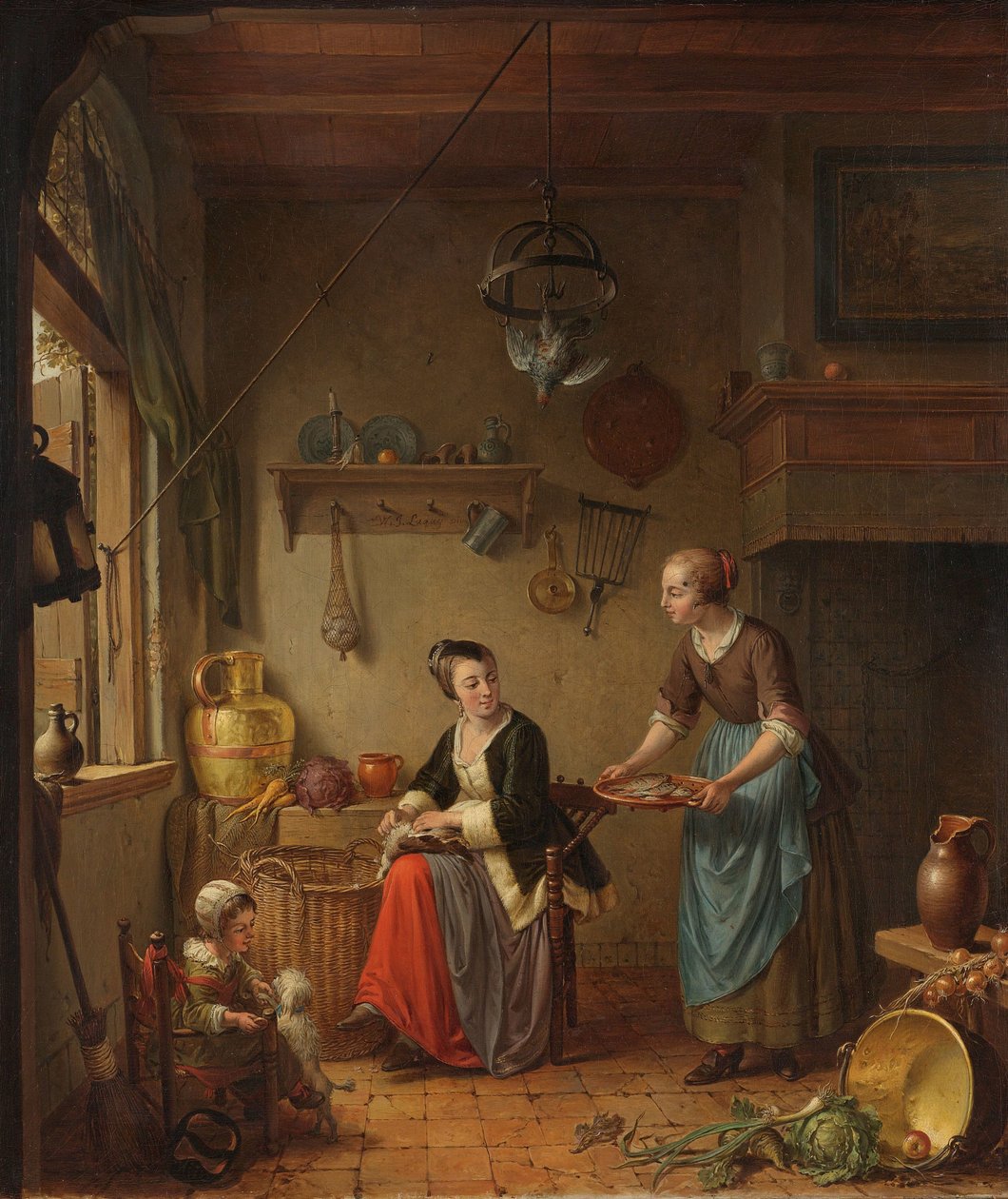 La cuisine - Willem Joseph Laquy