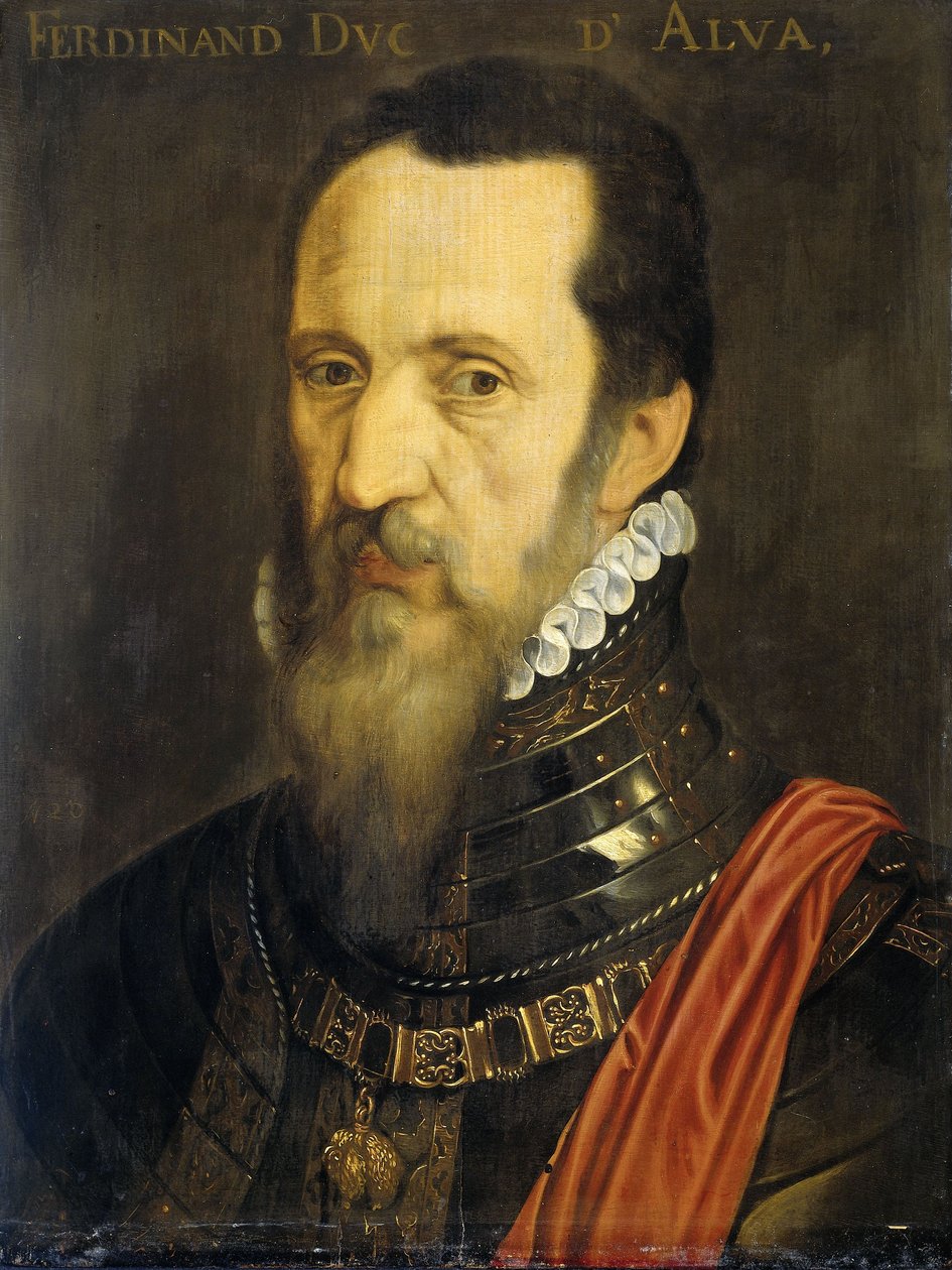 Portrait de Fernando Alvarez de Toledo - Willem Key