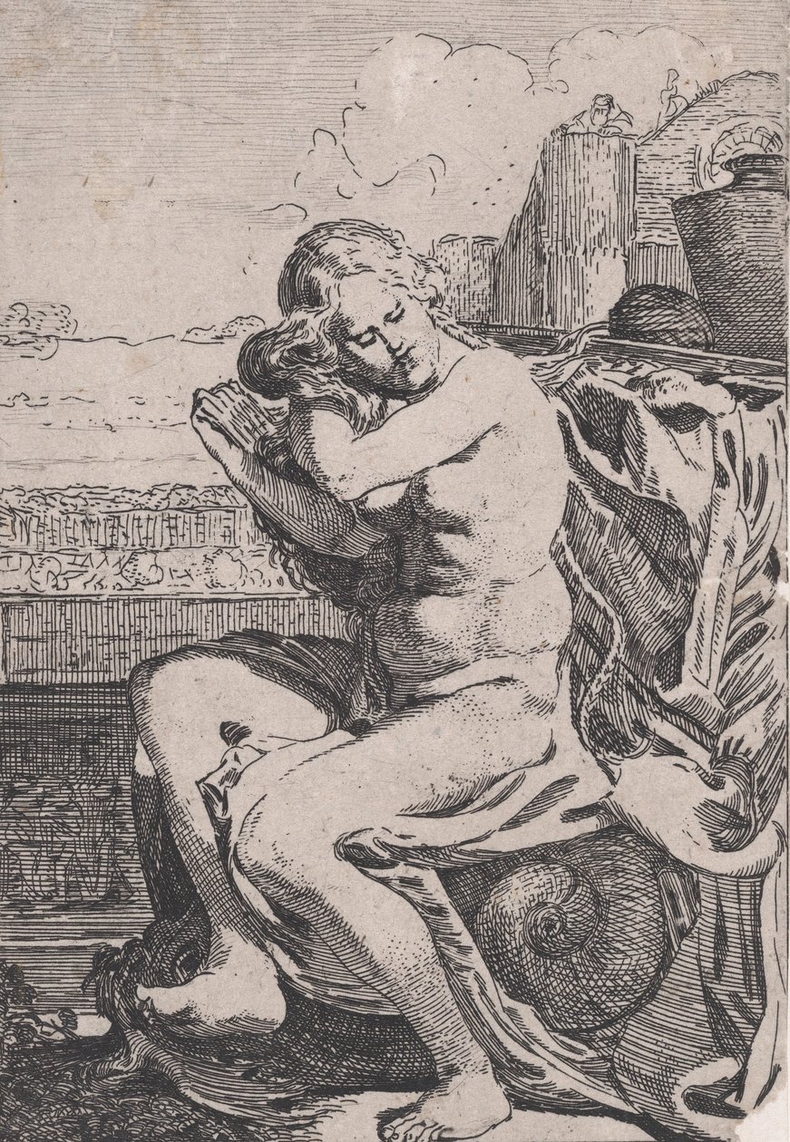 Bethsabée peignant ses cheveux, vers 1615 - Willem Pietersz. Buytewech
