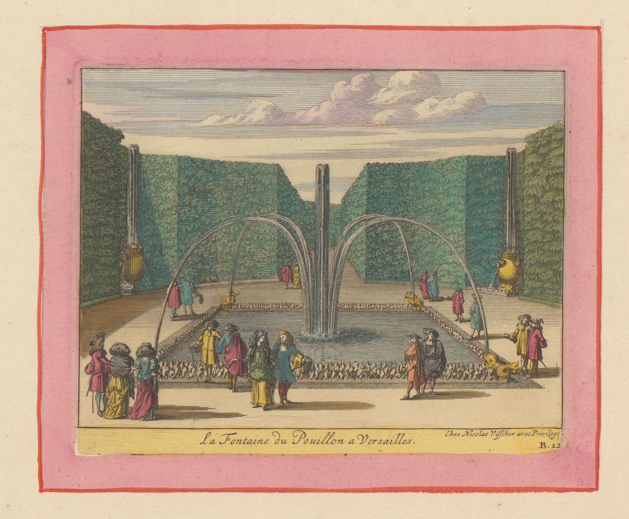 Brunnen von Pouillon in den Gärten von Versailles - Willem Swidde