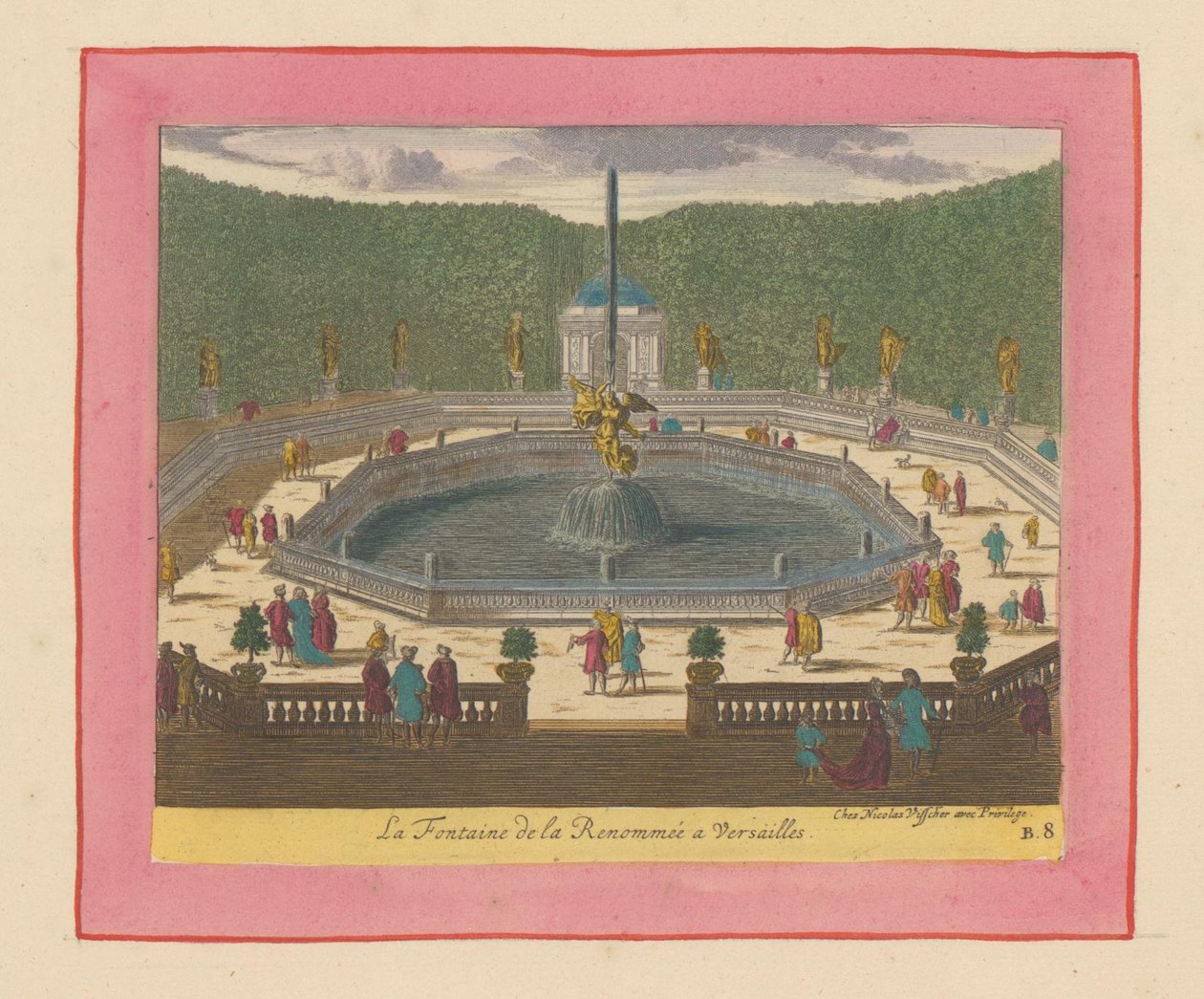 Brunnen des Ruhms in den Gärten von Versailles - Willem Swidde