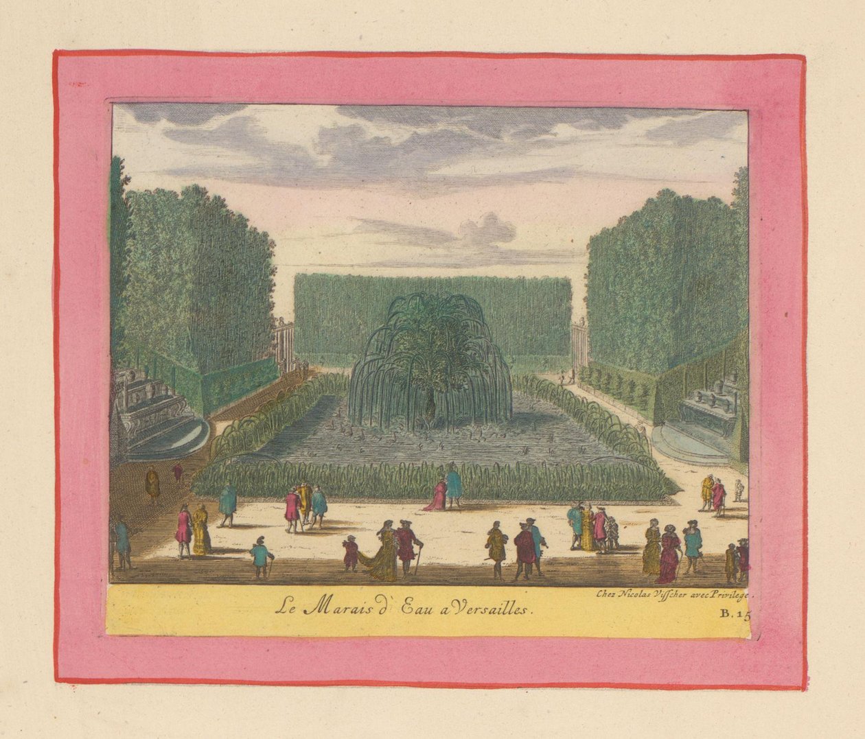 Wassermoor in den Gärten von Versailles - Willem Swidde