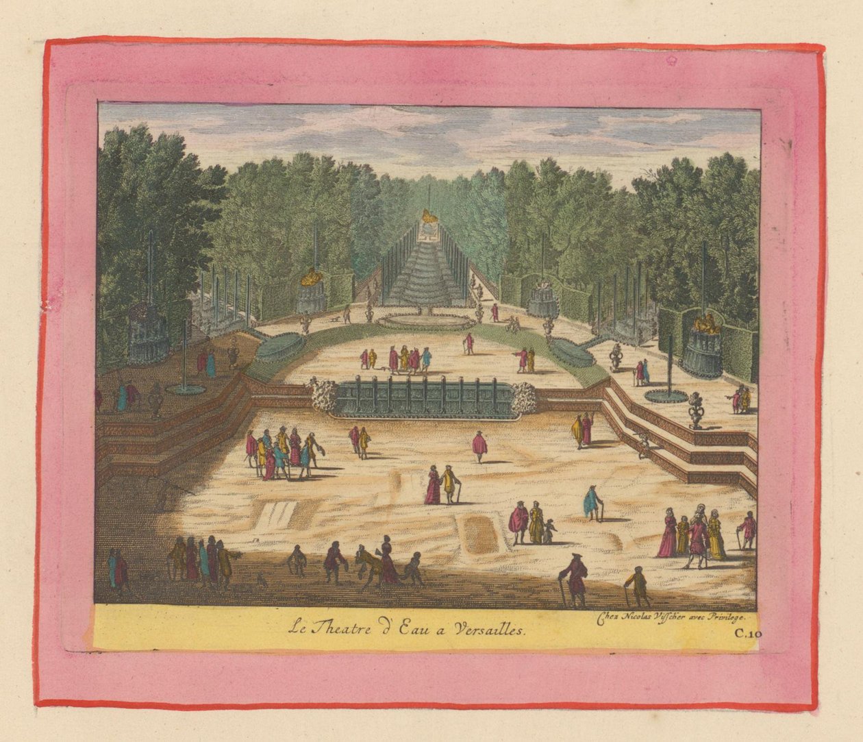 Wassertheater in den Gärten von Versailles - Willem Swidde