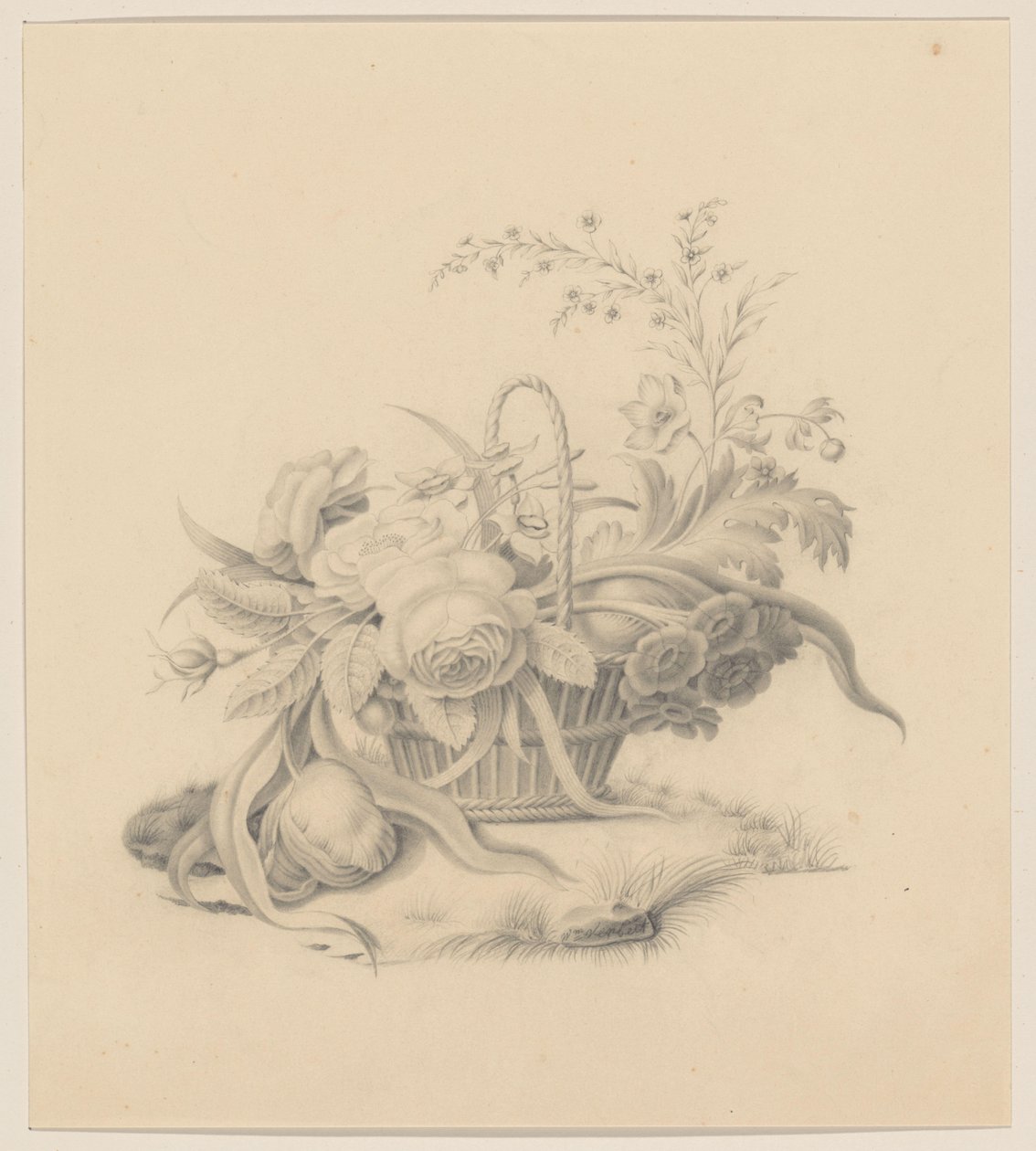 Panier de fleurs - Willem Verbeet