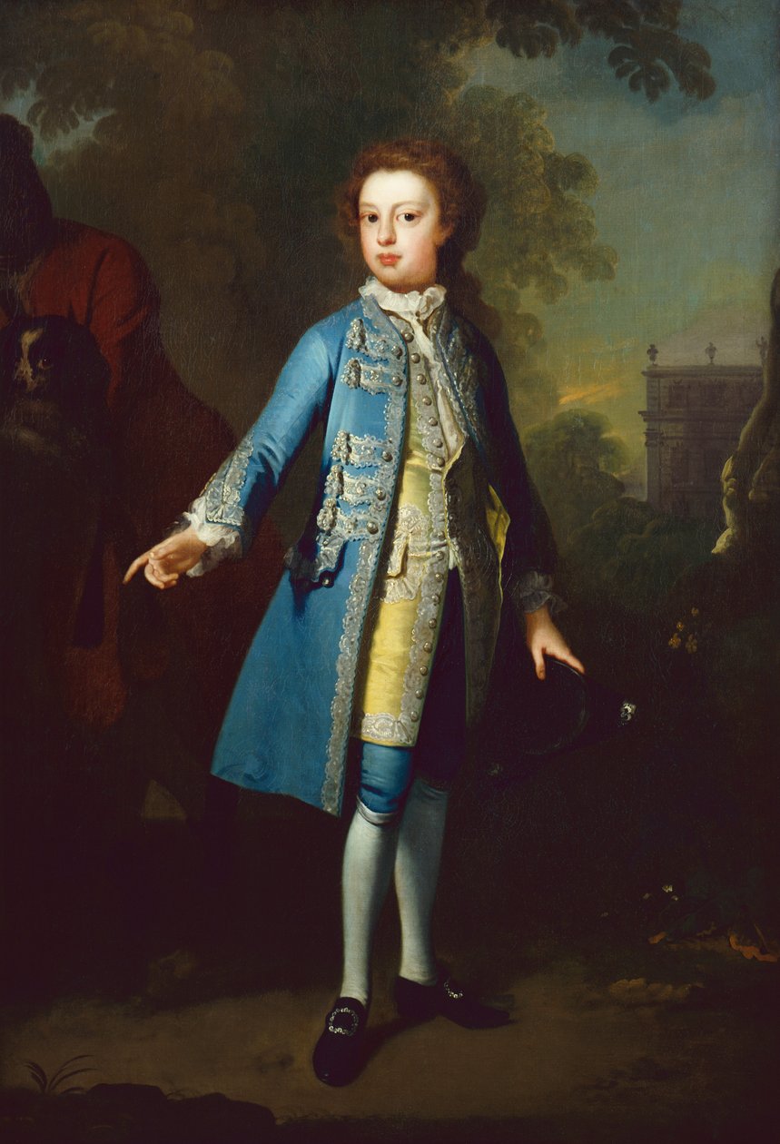 Portrait du 3ème duc de Chandos enfant - Willem Verelst