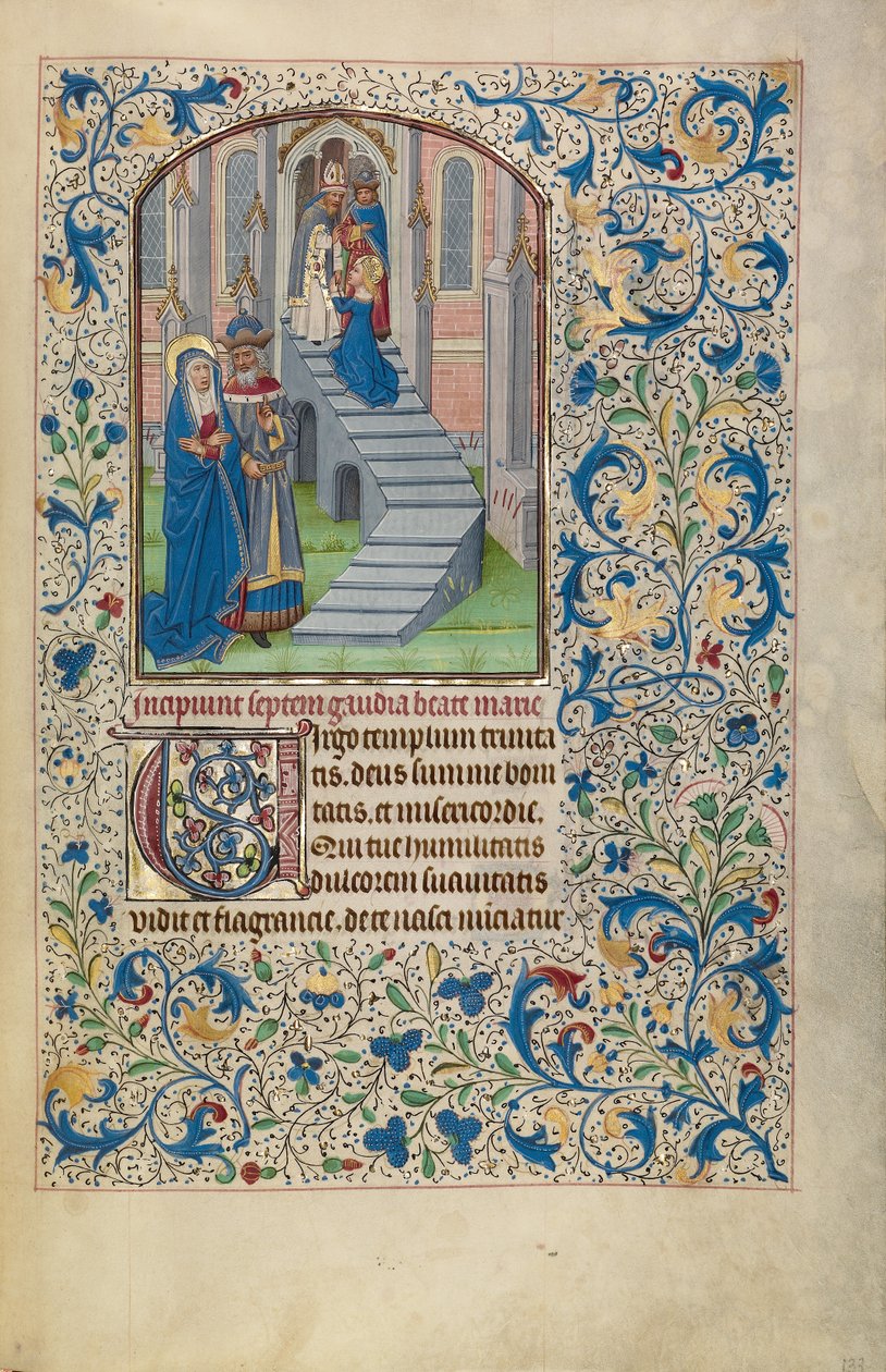 La présentation de la Vierge au Temple - Willem Vrelant