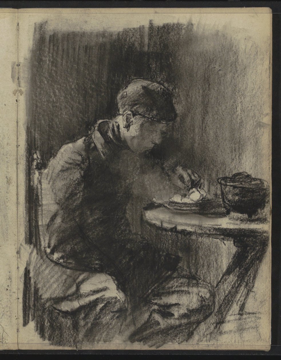 Garçon mangeant des pommes de terre - Willem Arnoldus Witsen