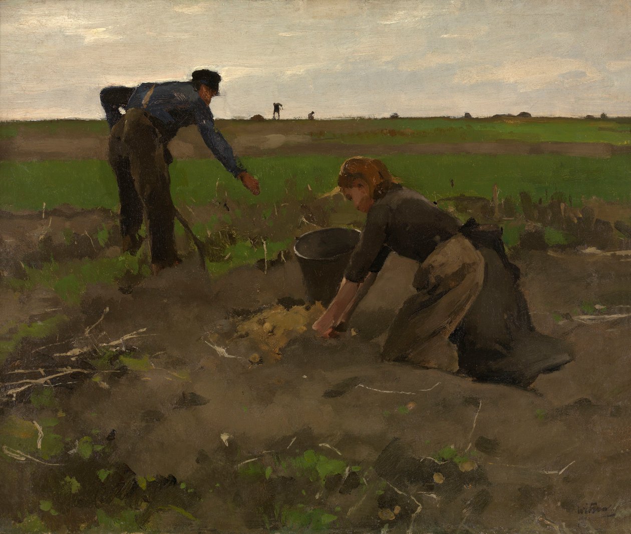 Ramasseurs de pommes de terre - Willem Witsen
