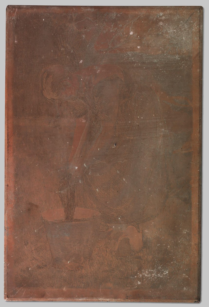 Femme debout près d