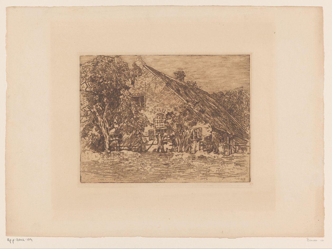 Maison de paysan - Willem de Zwart
