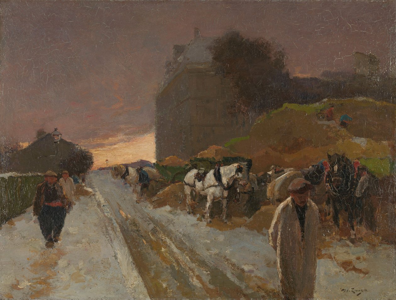 Rue de Montmartre - Willem de Zwart
