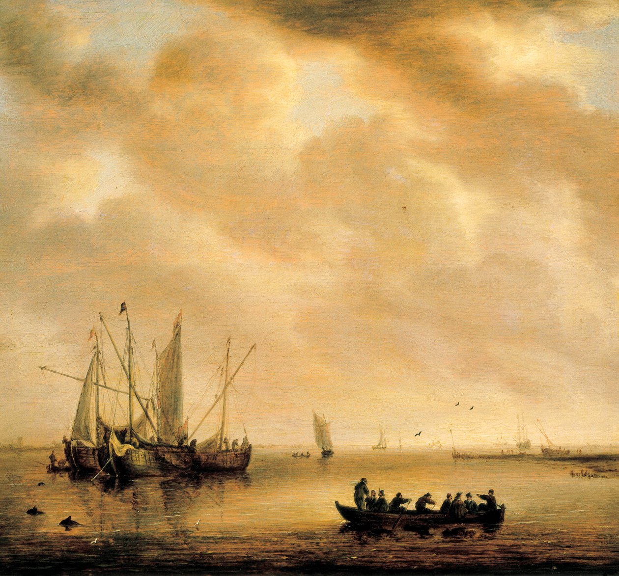 Paysage marin - Willem van Diest