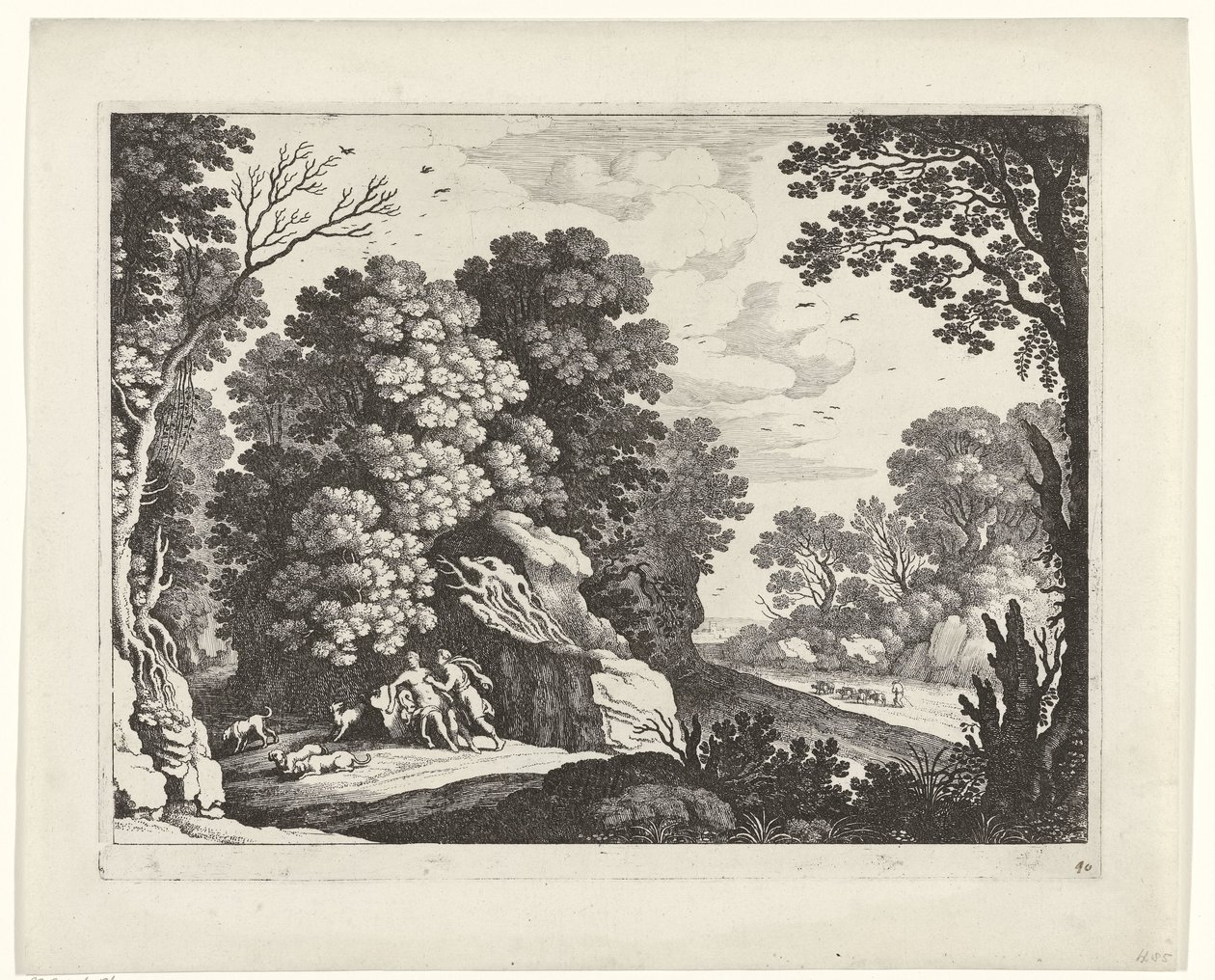 Cephalus et Procris - Willem van Nieulandt (II)