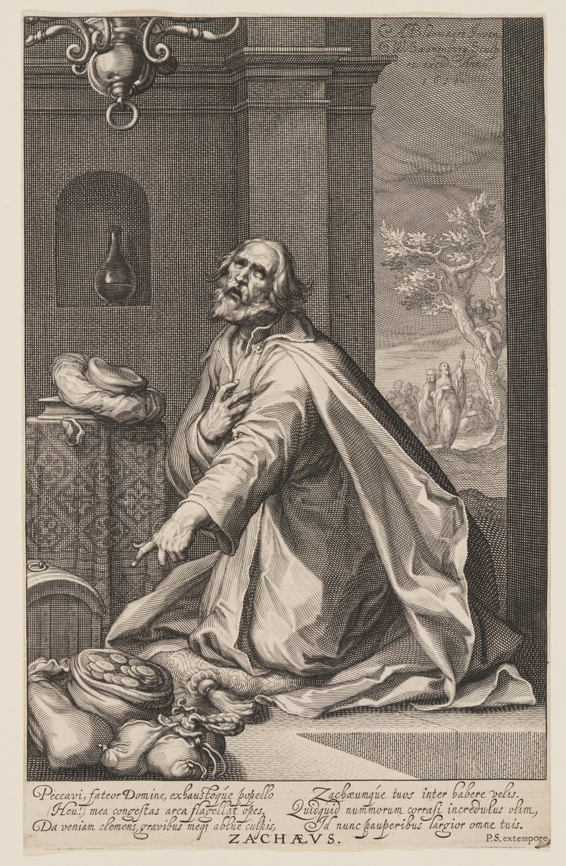 Zachée, tiré de Pécheurs de l