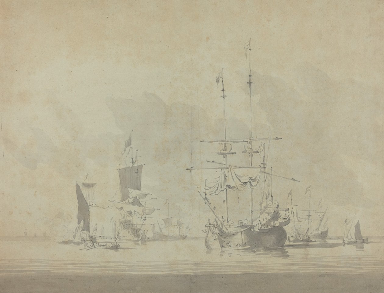 Marine - Willem van de Velde the Younger