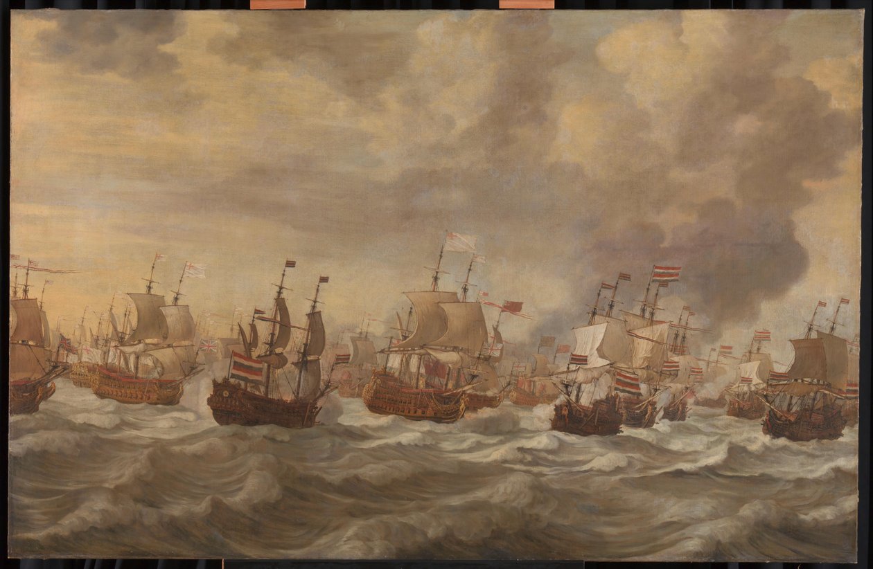 Épisode de la bataille navale des quatre jours - Willem van de the Elder Velde