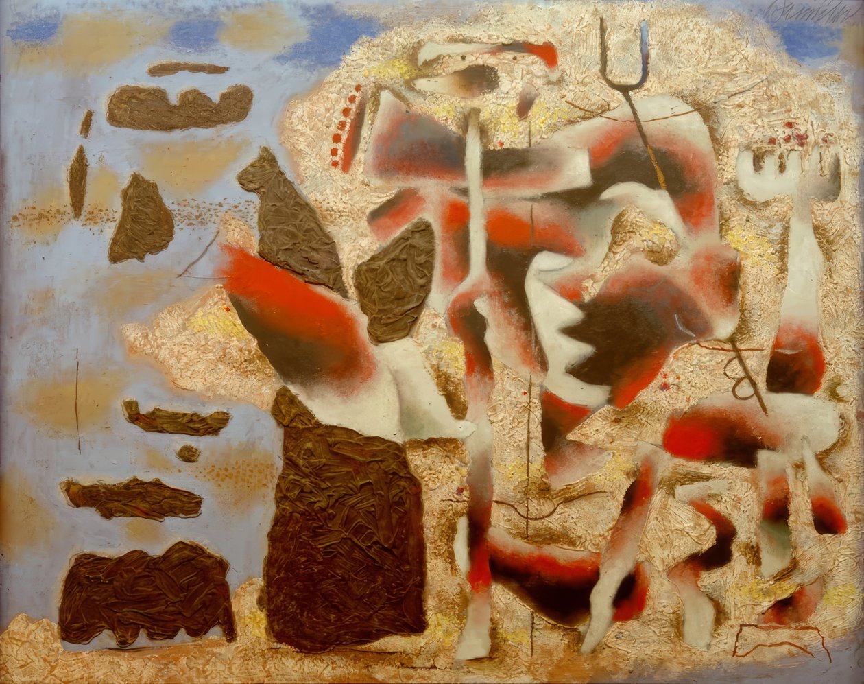 Atlantis von Willi Baumeister