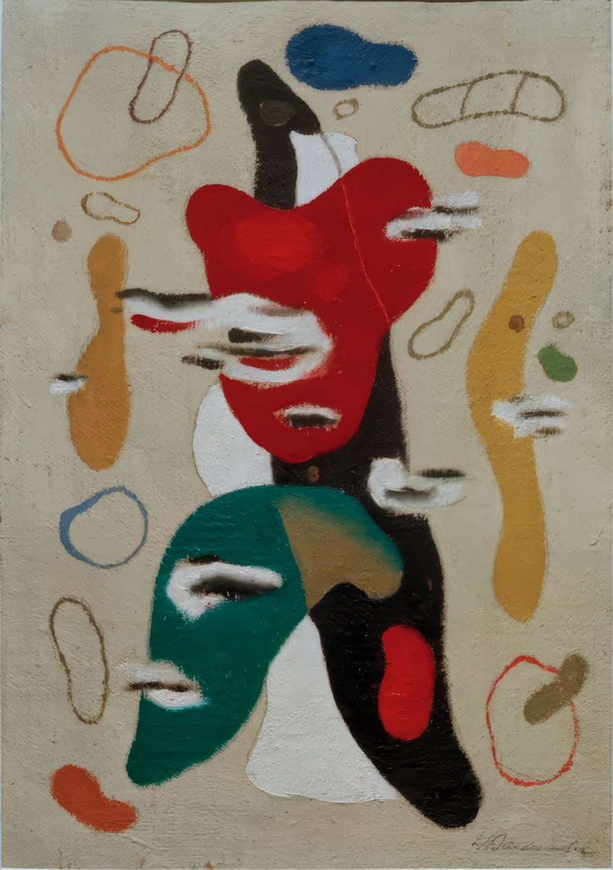 Flämmchenfigur von Willi Baumeister