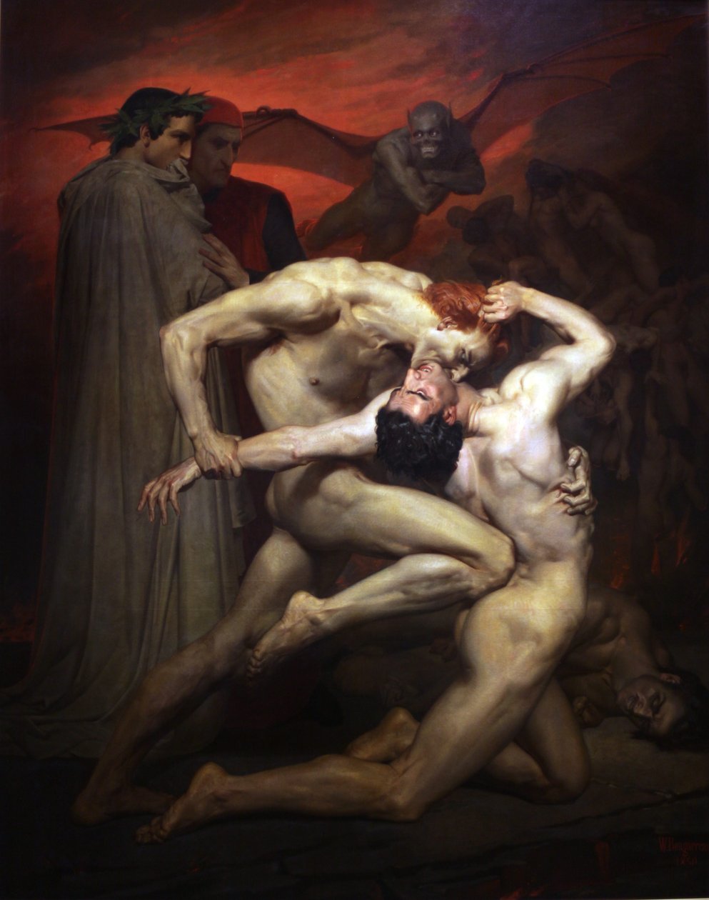 Dante et Virgile - William-Adolphe Bouguereau