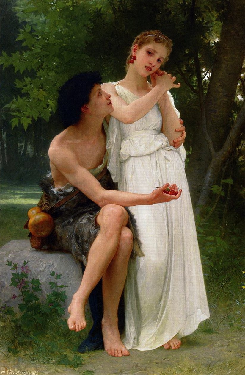Les Premiers Bijoux - William-Adolphe Bouguereau