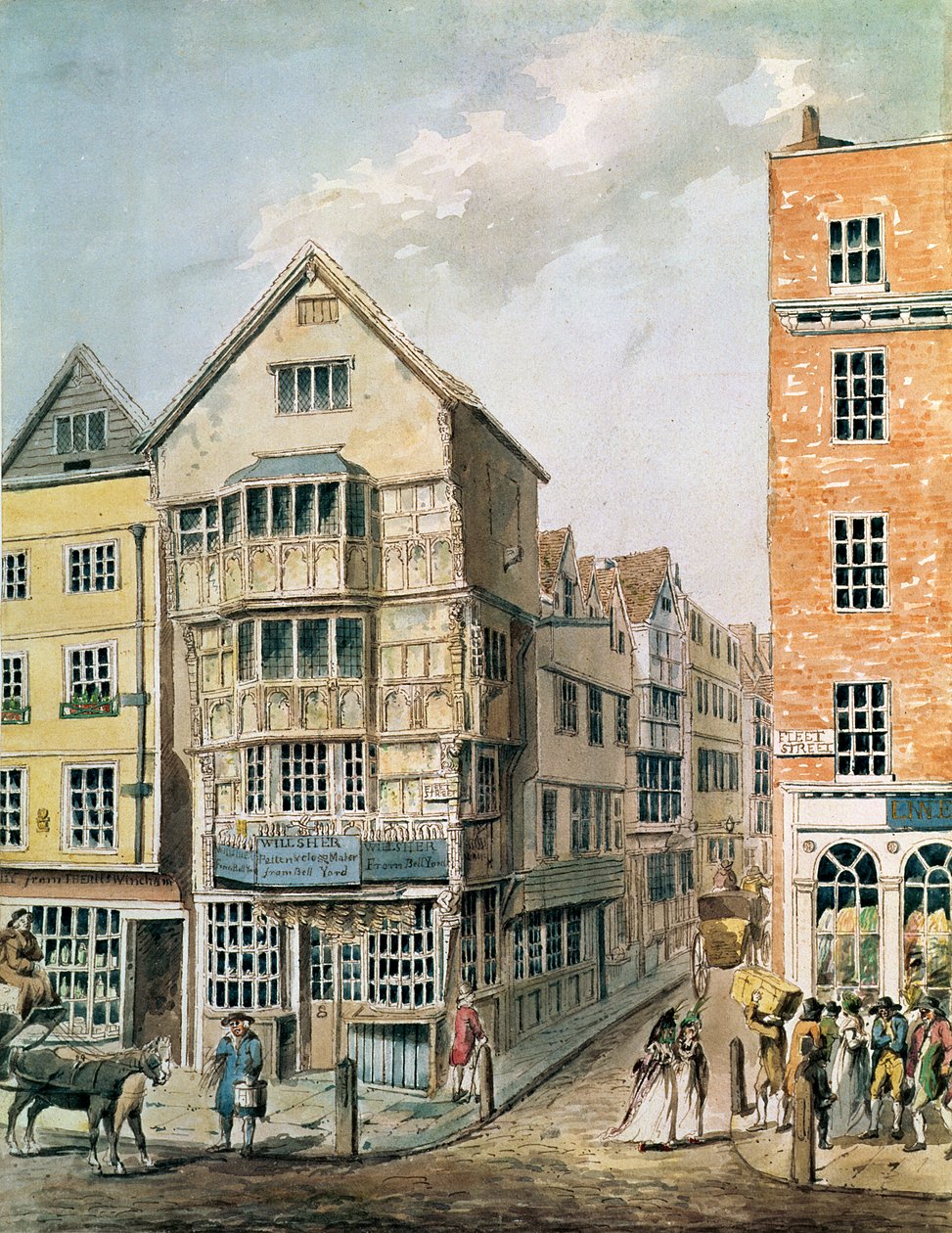 Coin de Fleet Street et Chancery Lane - William Alexander