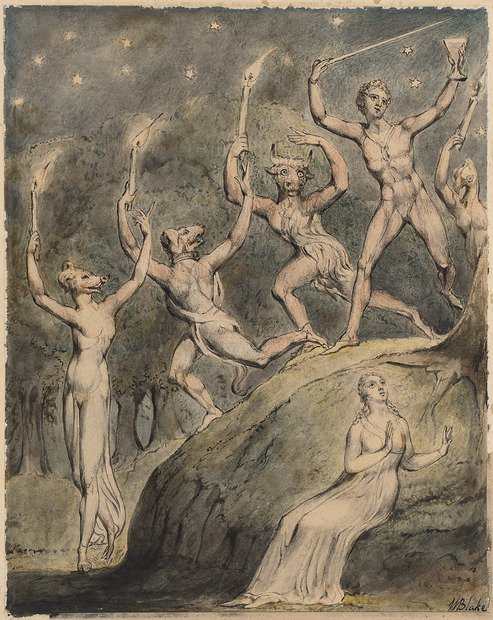 Comus de Milton - William Blake