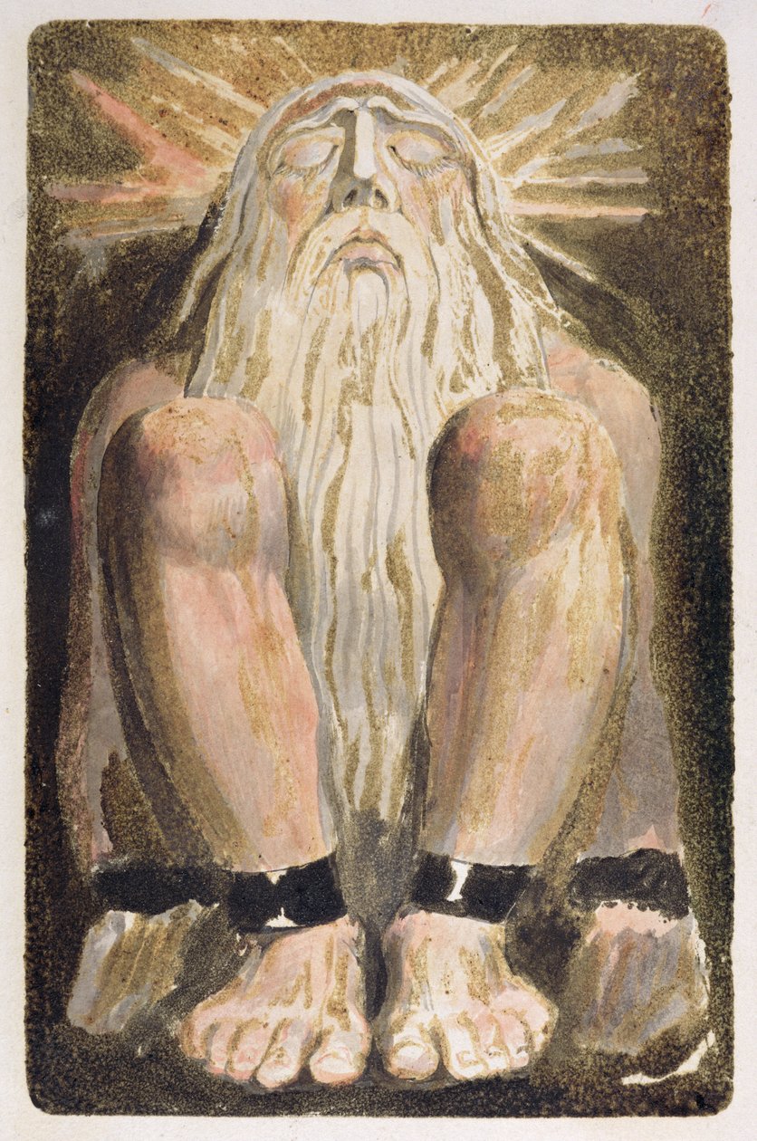Un homme nu avec une longue barbe blanche, planche 3 de 