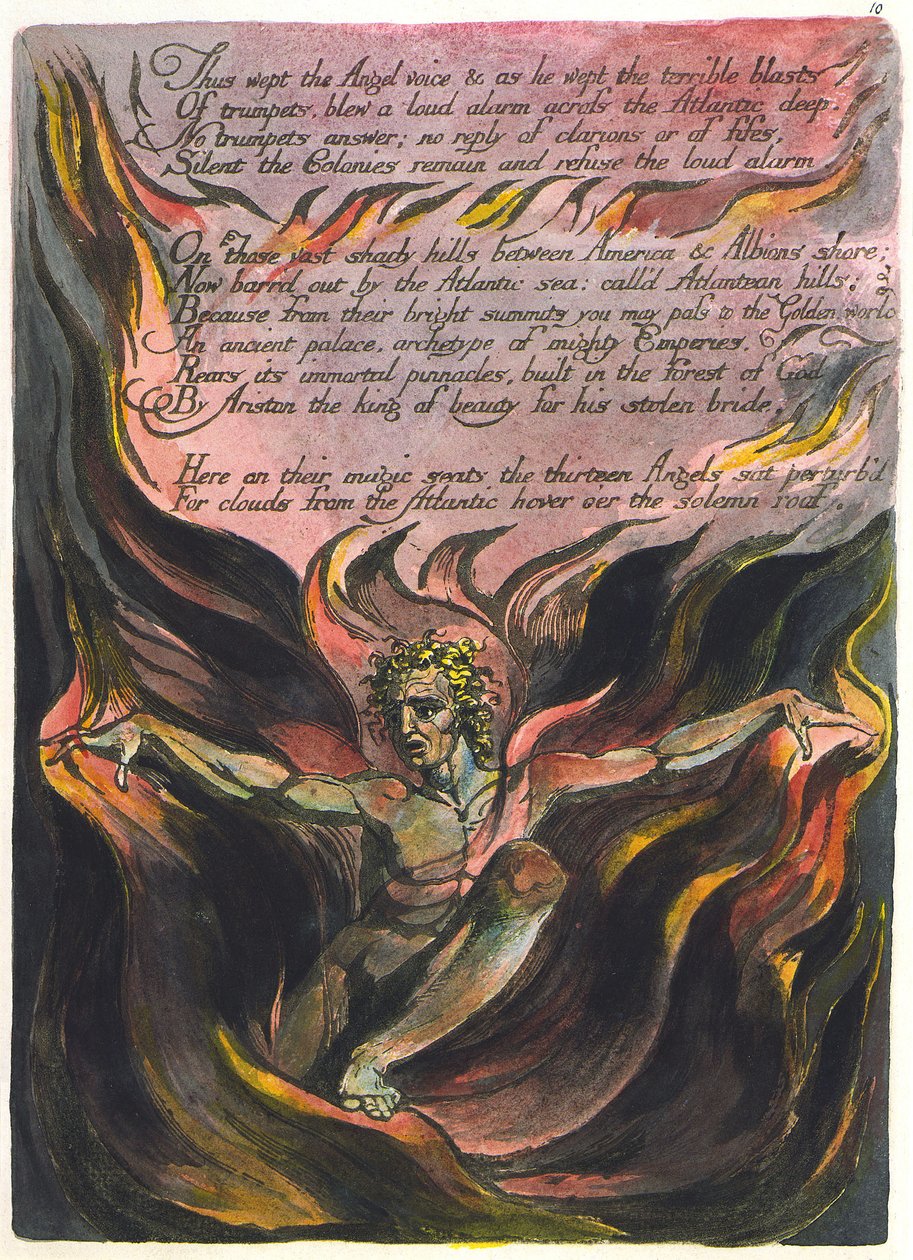 Amérique une prophétie - William Blake
