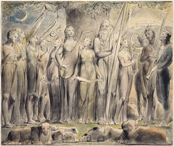 Livre de Job de Blake, Linell - William Blake