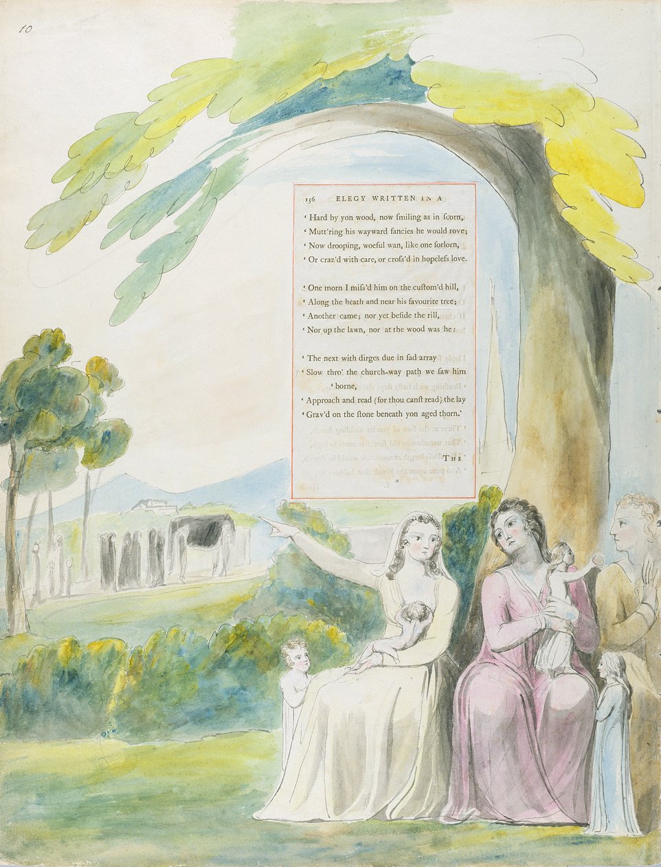 Élégie écrite dans un cimetière de campagne, design 114 de 