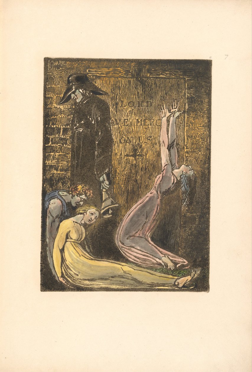Europe. Une prophétie, Planche 13 Bentley 10 - William Blake