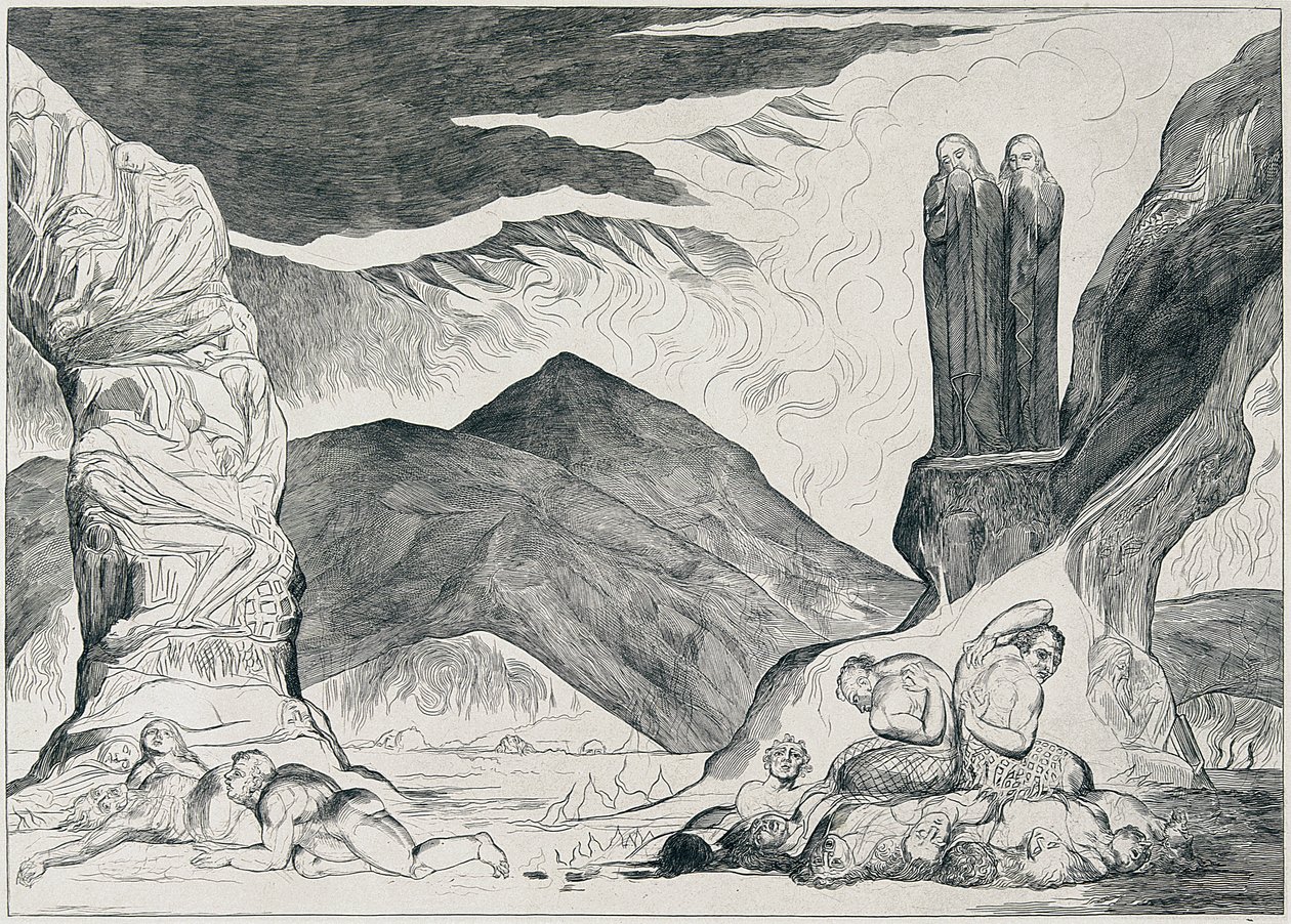 Illustrations de Dante - William Blake